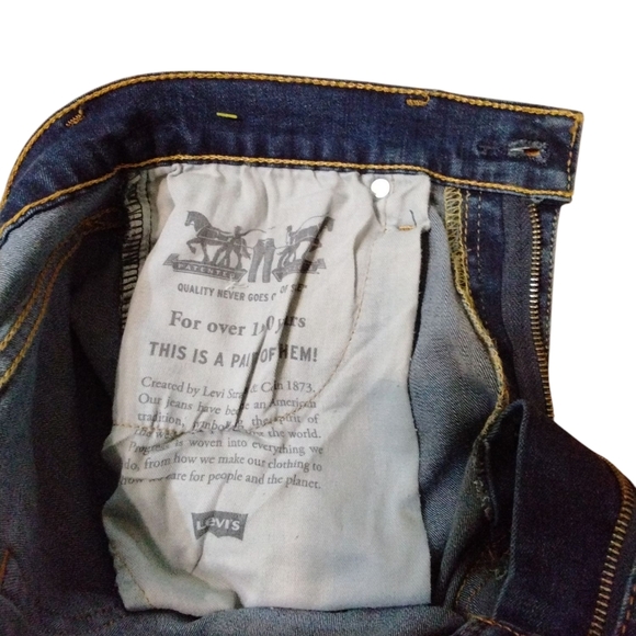 Levi's 511 Slim Fit Jeans Stretch Denim Women's Jeans Size 30 X 32 - Picture 7 of 9